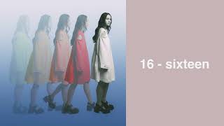 Hana Hope - 16 – sixteen (Official Audio)