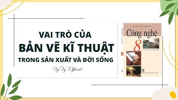 Công nghệ 8 - Bài 1- Vai trò của bản vẽ kĩ thuật trong sản xuất và đời sống I VyVy Official