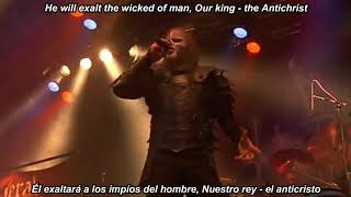 Dark Funeral - King Antichrist [LIVE] subtitulada en español (Lyrics)