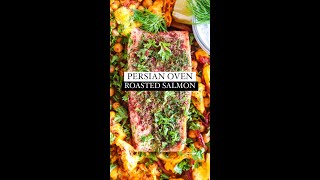 Persian Oven Roasted Salmon #shorts