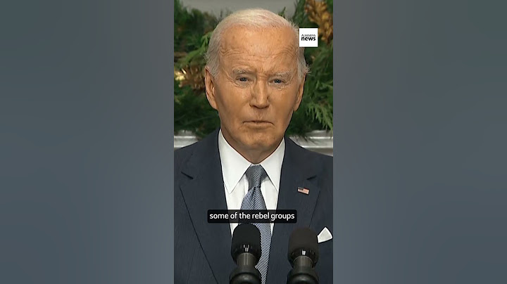 Al-Assad to be held accountable: Biden