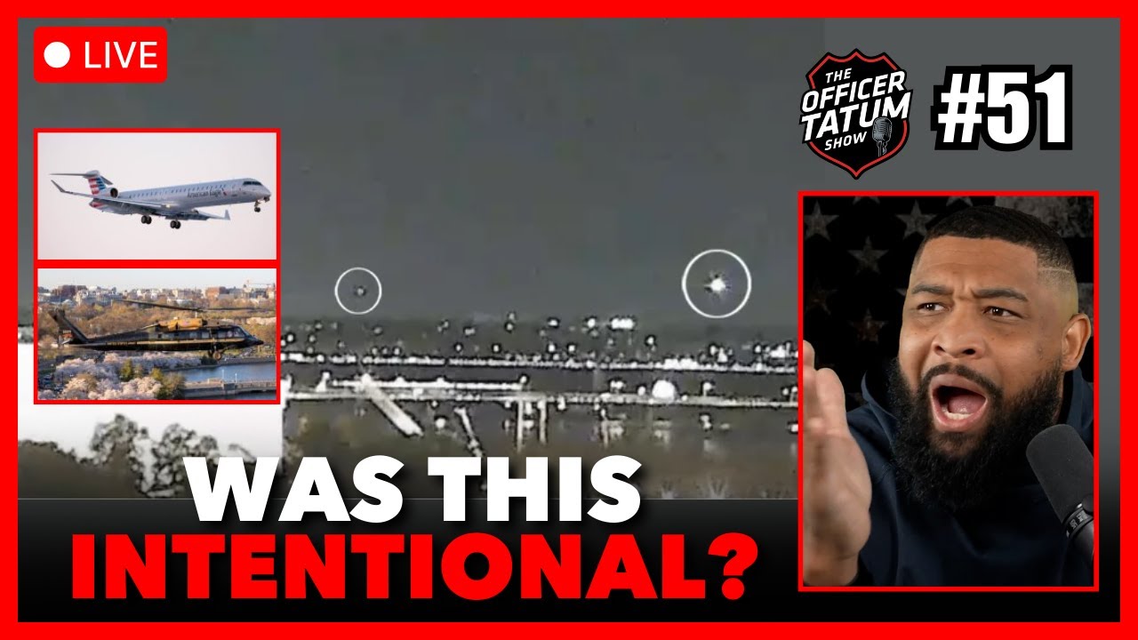 LIVE UPDATES: American Airlines Flight, & Blackhawk Helicopter COLLIDE, No Survivors + MORE |  EP 51