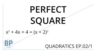 Celebrity IGCSE Maths Algebra: Perfect Squares Profile