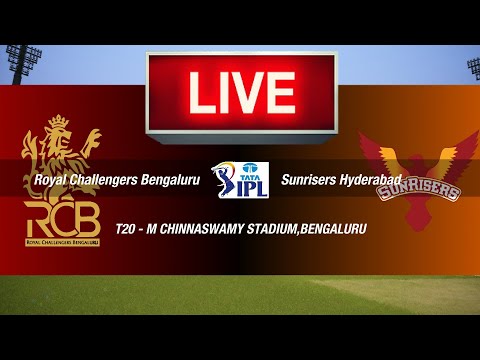 🛑Hindi🛑IPL LIVE - RCB vs SRH🛑BENGALURU vs HYDERABAD🛑CRICKET 24 GAMEPLAY🛑LIVE MATCH STREAMING🏏🏆🏏