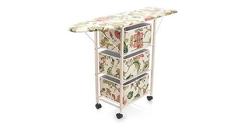 Improvements Rolling Ironing and Storage Center