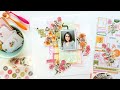Creating Patterned Paper with Chrysanthemum Collection  | Nathalie Desousa
