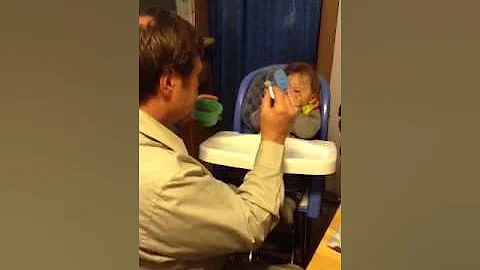 how to feed a baby.