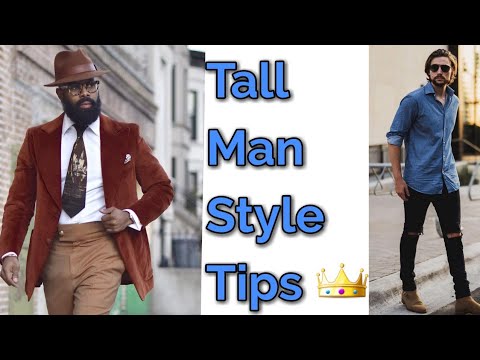 Tall Man Style | How to Look Stylish and How to Look Stylish 10 TIPS ...