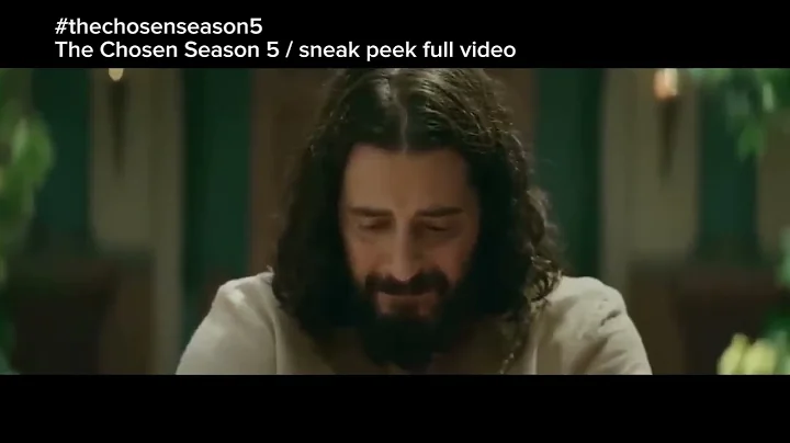 JUDAS shouted to JESUS/ The Chosen Season 5 sneak peek/full video