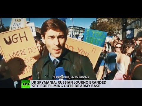Rt - Spymania: Russian Journalist Garners A Meridian Degree Safety Warning Inwards Uk