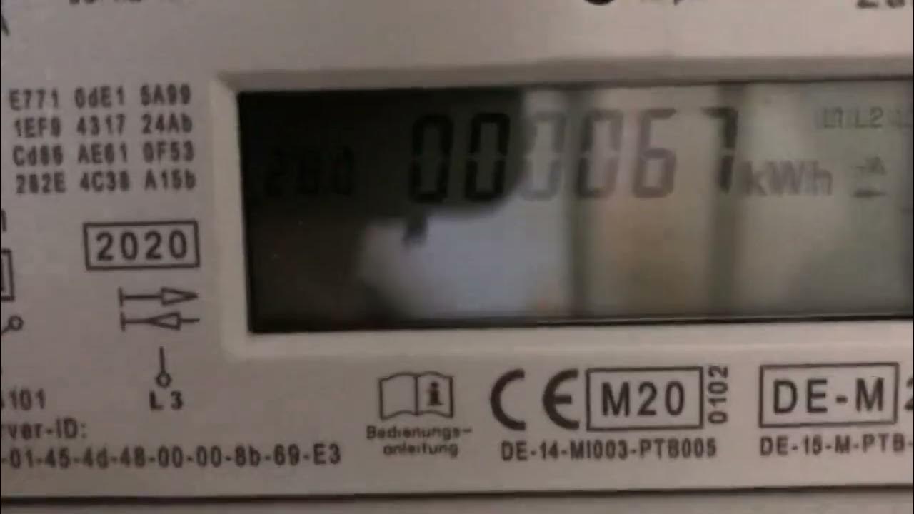 Zweirichtungszähler, kurze Erklärung, Einspeisung von Balkonkraftwerk YouTube