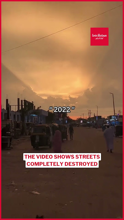 @momensalah789 just showed what Khartoum looks like today… and it’s absolutely heartbreaking 💔🇸🇩