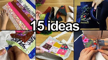 15 EASY Sewing Projects That Create Beautiful and Useful Items - Sewing for Beginners