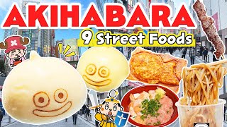 Akihabara Tokyo Street Food Tour \/ Japan Travel Vlog