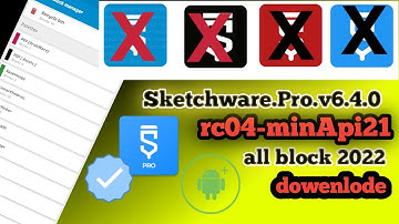 new Sketchware.Pro.v6.4.0-rc04-minApi212022,dowenlode ,+all block + component,Android warking fix.