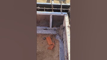 Technical close hole of ground beam Formwork