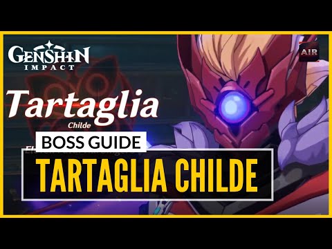 Genshin Impact - How To Solo Tartaglia | Childe Boss Guide [F2P With No 5 Stars Heroes]