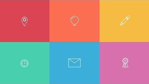 Outline Icons Animations Pack /// After Effects Template