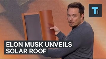 Elon Musk unveils Solar Roof by SolarCity