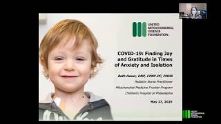 UMDF Webinar: COVID-19 - Finding Joy and Gratitude in Times of Anxiety and Isolation