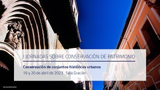 I Jornadas Conservación de Patrimonio 1