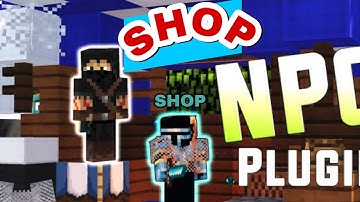 HOW TO ADD ECONOMY SHOP GUI IN NPC [ZNPCS] IN YOUR ATERNOS SERVER