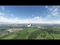 MSFS Full Stormy Flight from Edinburgh to Luton (EGPH-EGGW) BATC 4K Citation Longitude