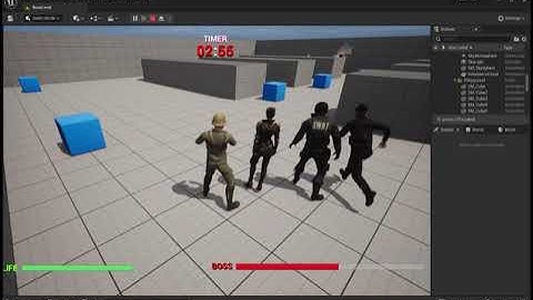 AIZombie - Demo (Soldier Animation + Death Seen) Unreal Engine 5