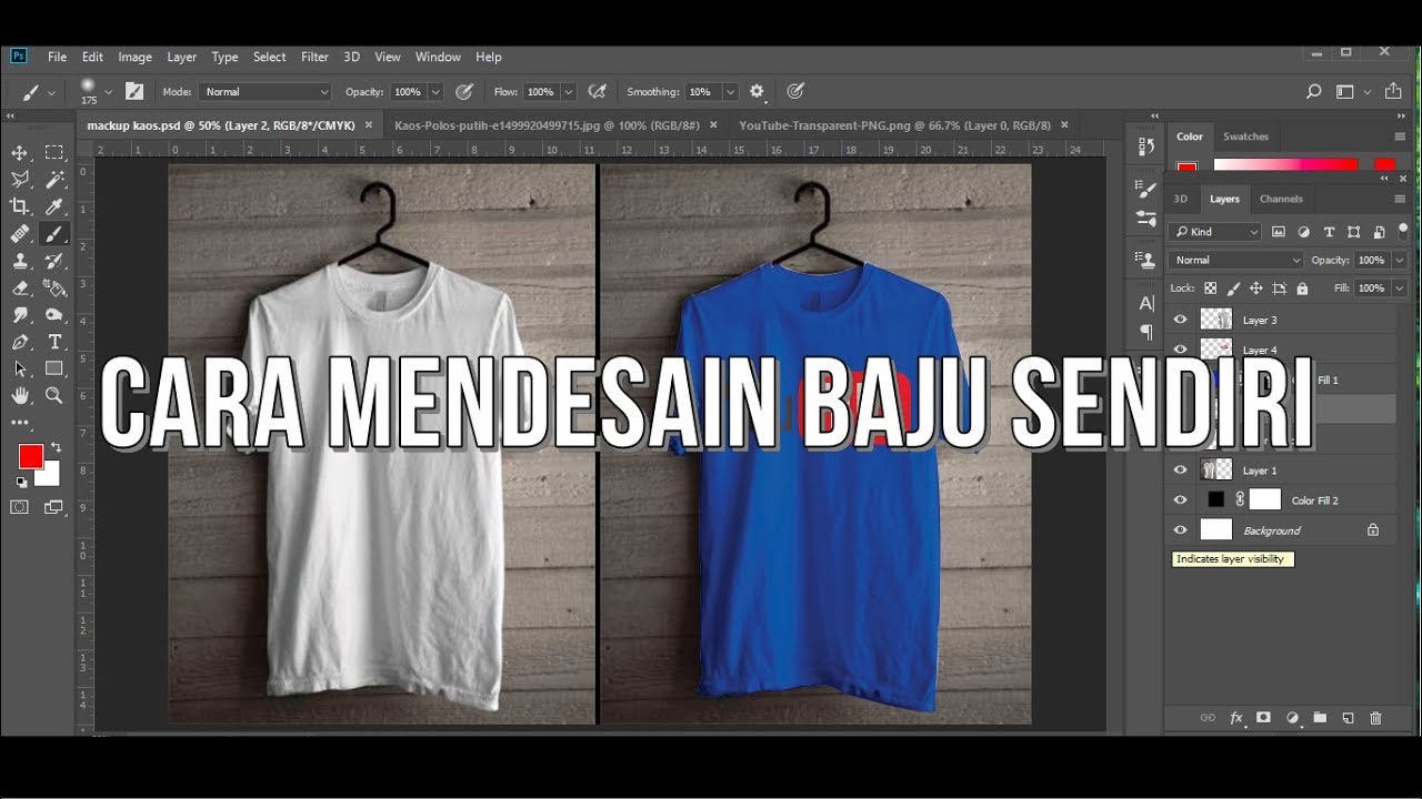  Cara  desain  baju  menggunakan photoshop YouTube