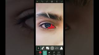 how to edit eye color in picsart || PicsArt me eye ka color change kaise kare screenshot 5