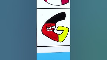 Alphabet Lore But Flag A B C D F G