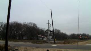 Southern Pacific (SP 8580) in Taylor, Tx. 12/11/2009 ©