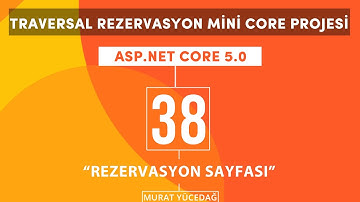 #38 Traversal Rezervasyon Asp.Net Core 5.0 Mini Proje Rezervasyon Sayfası