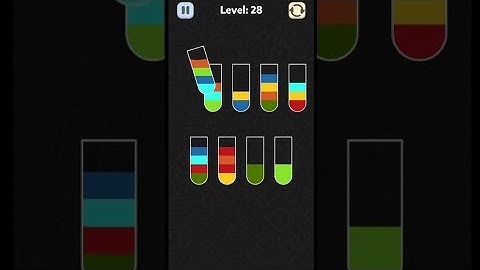 Water Color Sort Puzzle-Level 30 Color Sorting Gameplay  #mafijurgameplay