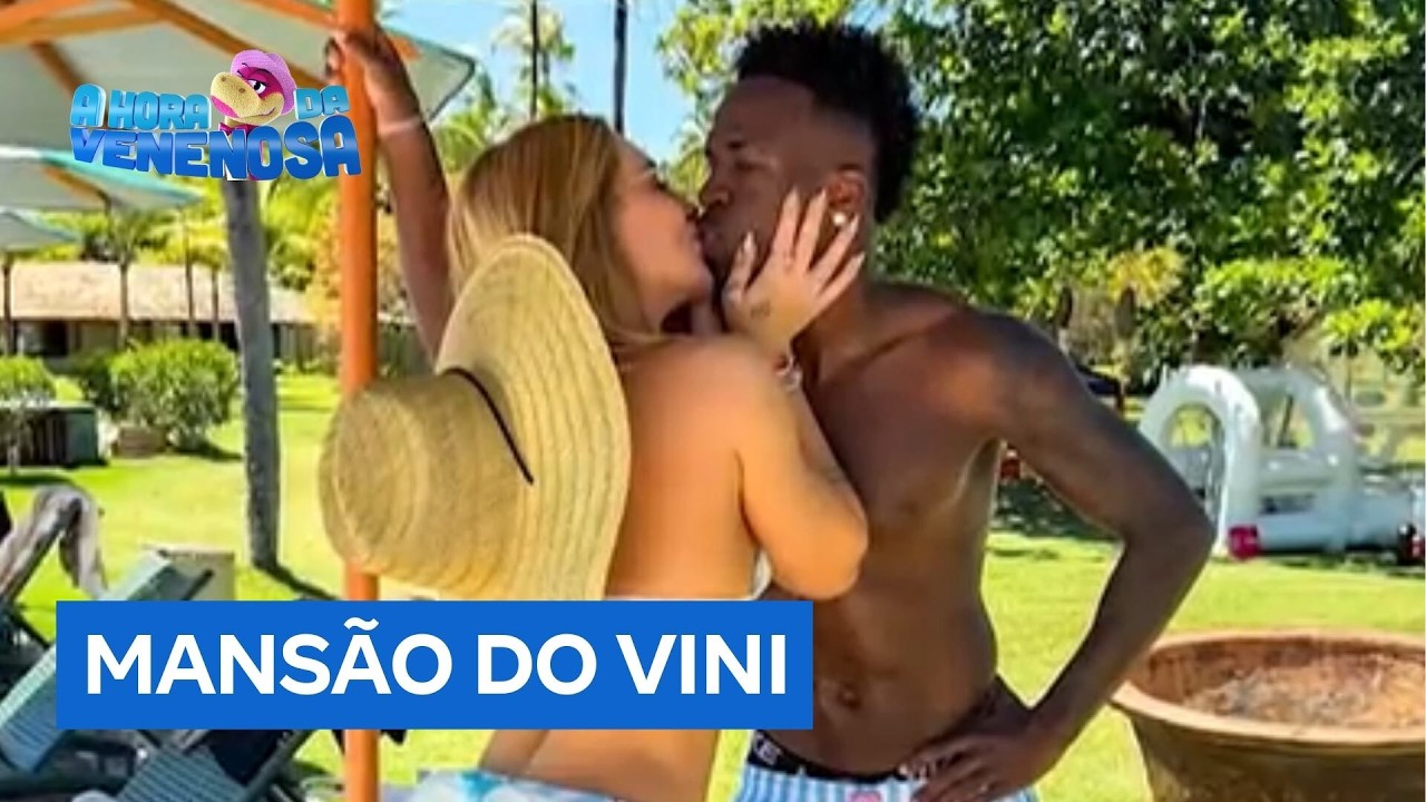 Virginia mostra que mansão de Vini Jr. conta até com elevador; veja vídeo