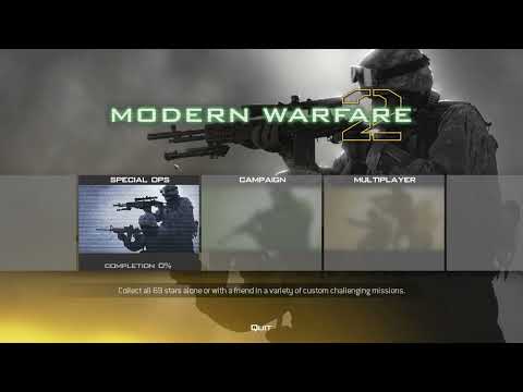 Call Of Duty Modern Warfare 2 2009 Main Menu Title Screen OST Full Version