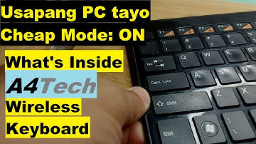 Fix a broken keys. A4tech Wireless Keyboard Repair. See what