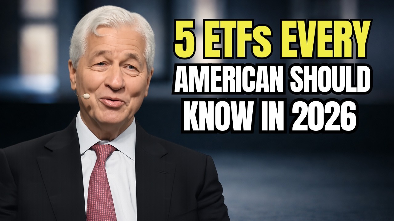 Jamie Dimon Reveals 5 Must-Own ETFs for Every American in 2026 🇺🇸📈