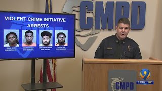 Police say new task force aimed to reduce violent crime in Charlotte making progress