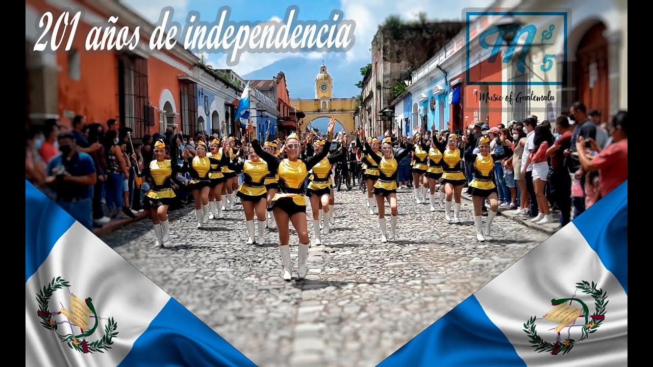 Desfile del 15 de Septiembre en Antigua Guatemala 2022
