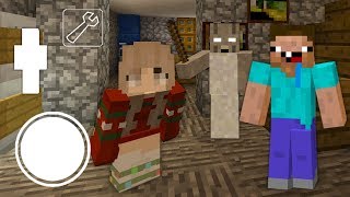 ИГРАЕМ С БАБКОЙ ГРЕННИ В РЕАЛЬНОЙ ЖИЗНИ В МАЙНКРАФТЕ НУБИК В MINECRAFT МУЛЬТИК GRANNY ONLINE