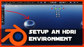 Blender 3.6 How To Setup An HDRI Environment Background