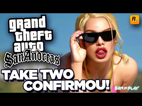 TAKE TWO Confirma 3 NOVOS REMAKES com LANÇAMENTO até 2022! -  GTA San Andreas, GTA VC e GTA III!