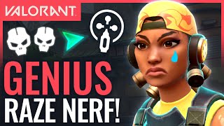 VALORANT | Riot's GENIUS Raze Nerf & Dev's Opinion on Balance vs Overwatch
