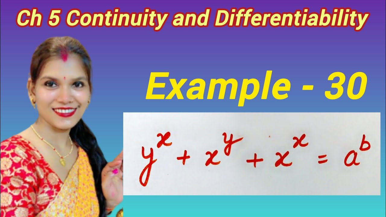 Ch 5 Continuity and Differentiability | Example 20 | Class 12 maths | New NCERT 