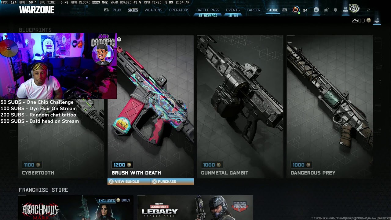 🔴Warzone Running🔴 @ChadnificentRP 🔴Prodigy RP 🔴Will We Get A Dub🔴 !socials !discord