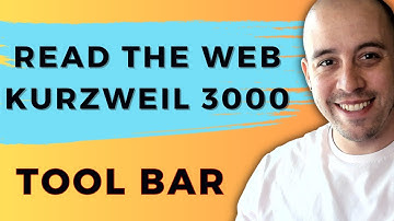 How to install and use the Read the Web tool bar for Kurzweil 3000 in a Chrome browser