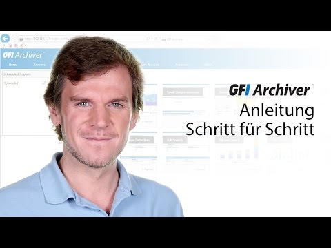 GFI Archiver | Anleitung Schritt für Schritt