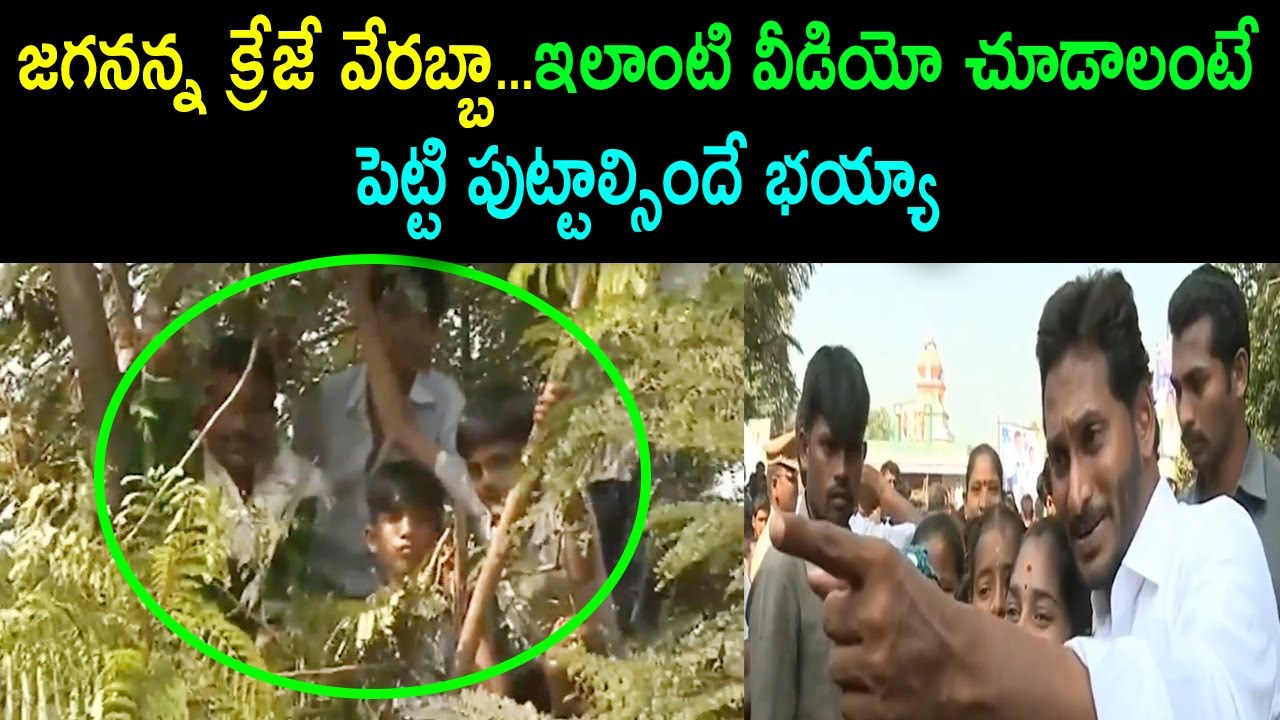 YS Jagan Padayatra Rare Video Visuals With Fans | In AP Ladies Followers Crazy | Group Politics