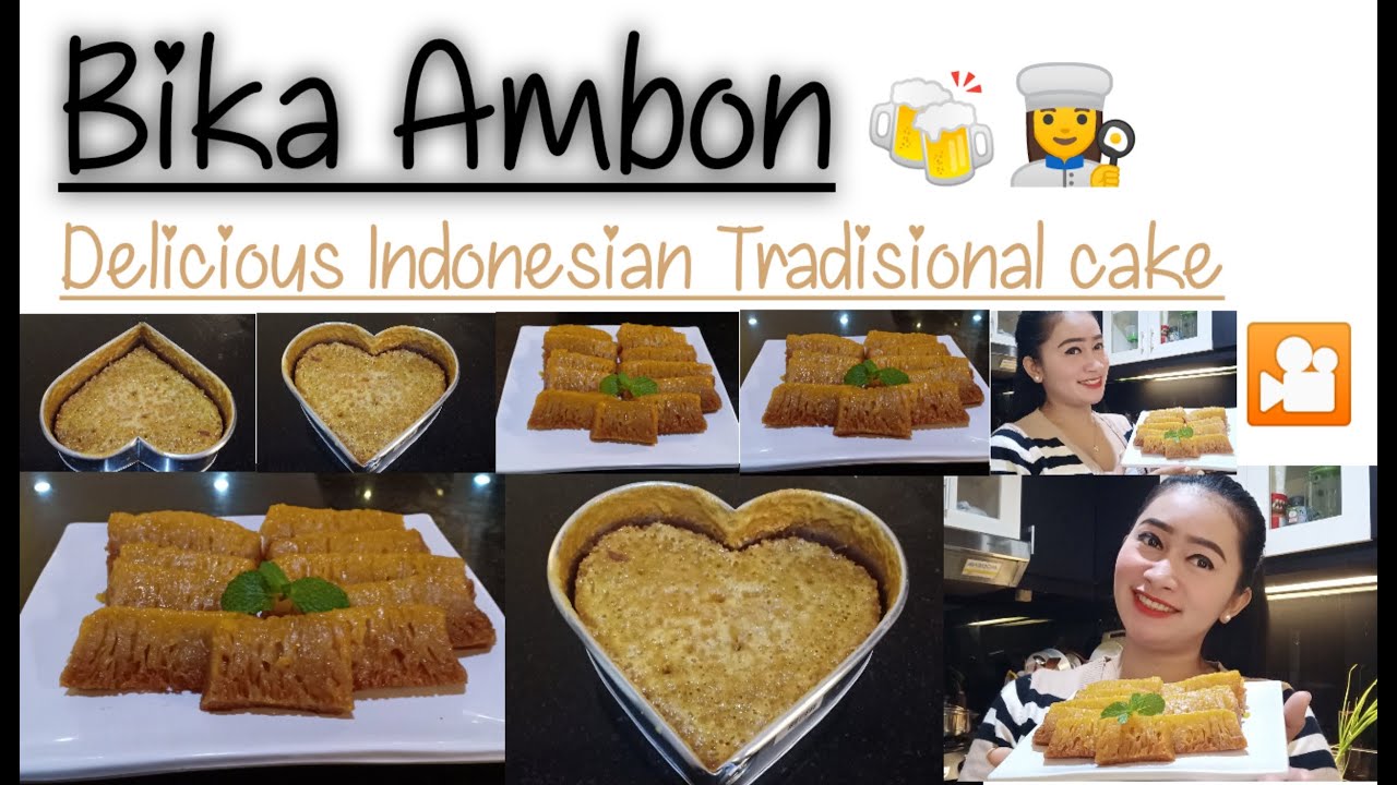 Bika Ambon (Delicious tradisional Indonesian cake) 